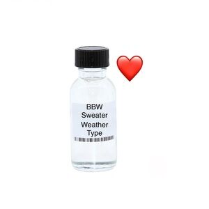 BBW Sweater Weather Type 1 Oz Glass Bottle